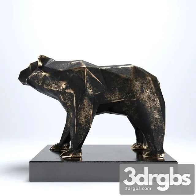 Bear sculpture 3dsmax Download