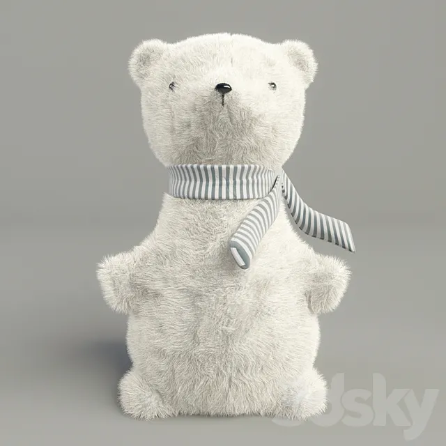 Bear – Toy 3DS Max Model