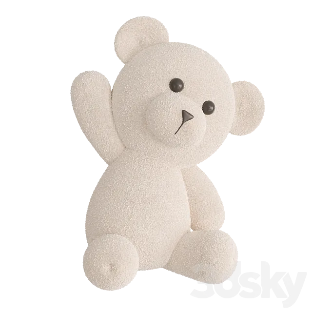 Bear toy 3dsMax Model