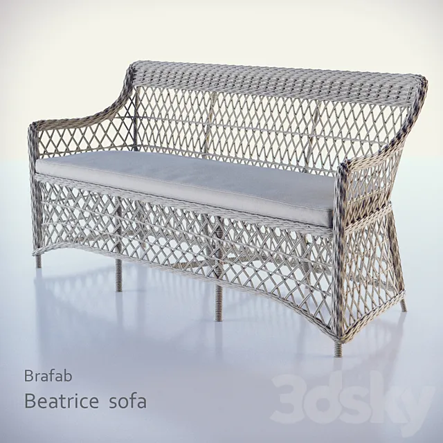 Beatrice sofa Brafab 3DS Max Model