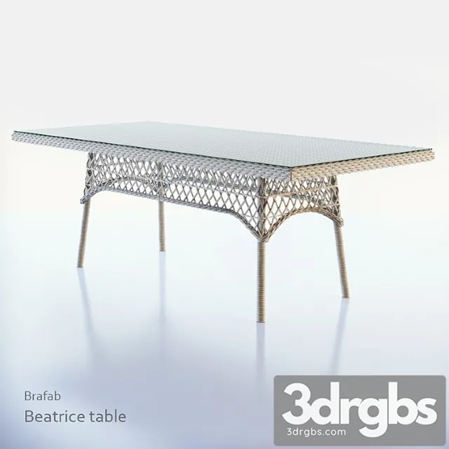 Beatrice Table Brafab 3dsmax Download