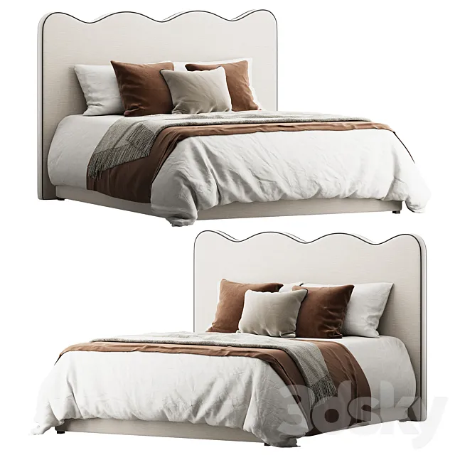 Beatrix bed 3DS Max Model