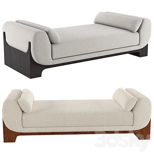Beaufort Boucle Daybed 3ds Max