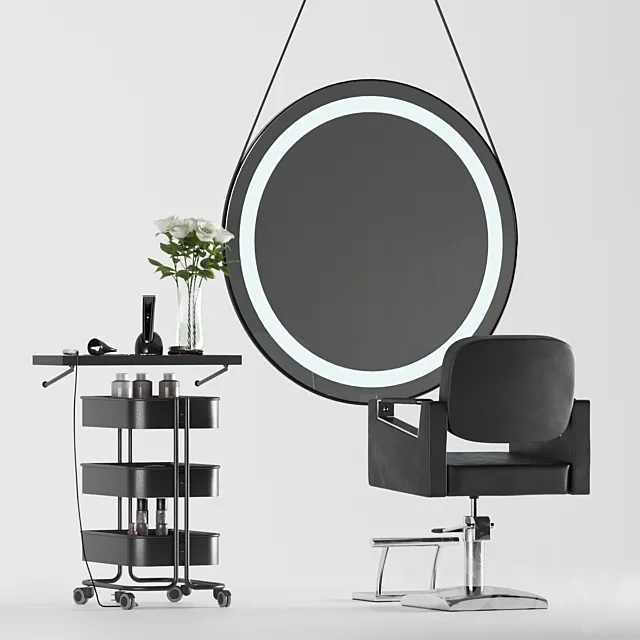 Beauty Salon 4 3ds Max