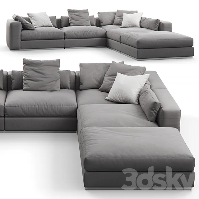 Beauty Sofa by Flexform 3DS Max Model