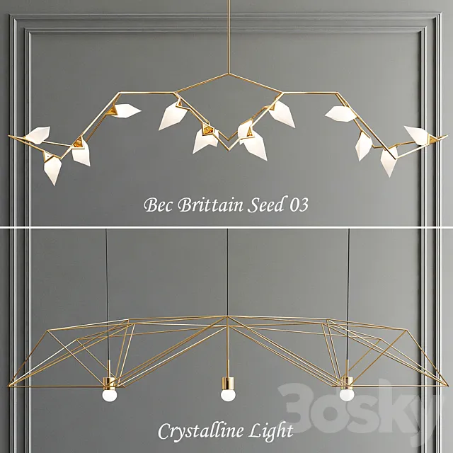 Bec Brittain Seed & Crystalline Light 3DS Max Model