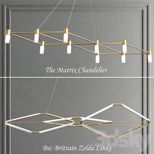 Bec Brittain Zelda Links & The Matrix Chandelier 3DSMax File