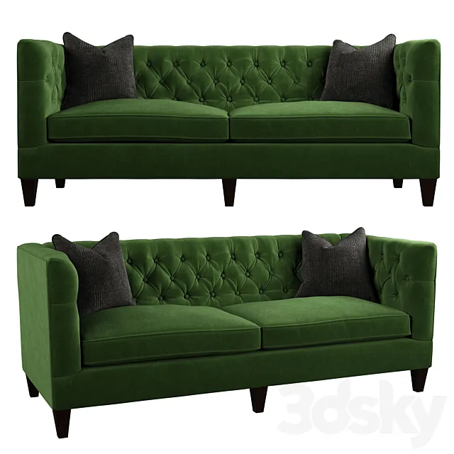 Becket sofa 3DS Max Model