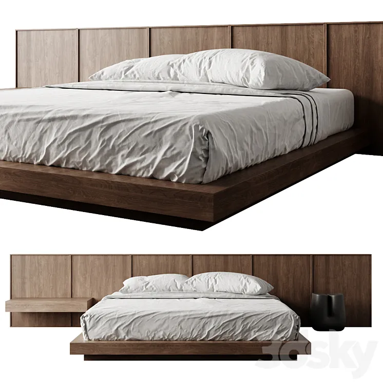 Bed 2 3DS Max Model