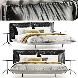 Bed 3D Download – Modern Style – 043
