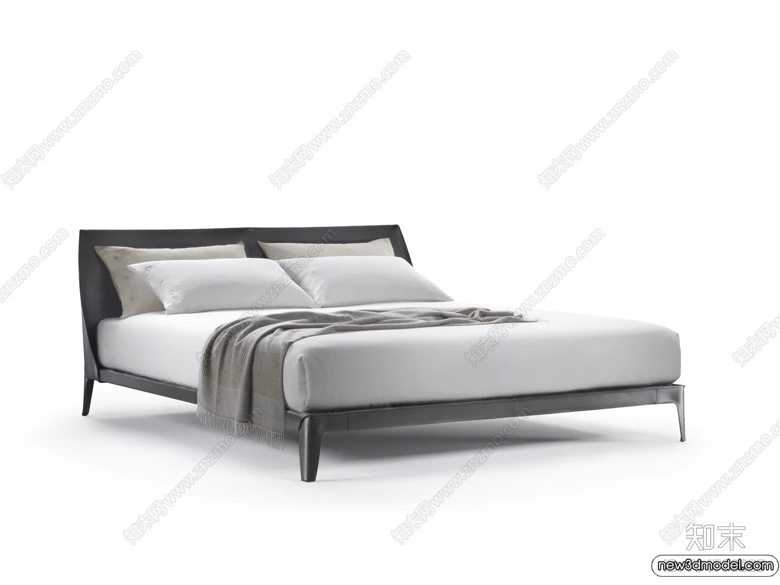 Bed 3D Models – 3D Furniture for Bedroom – 084