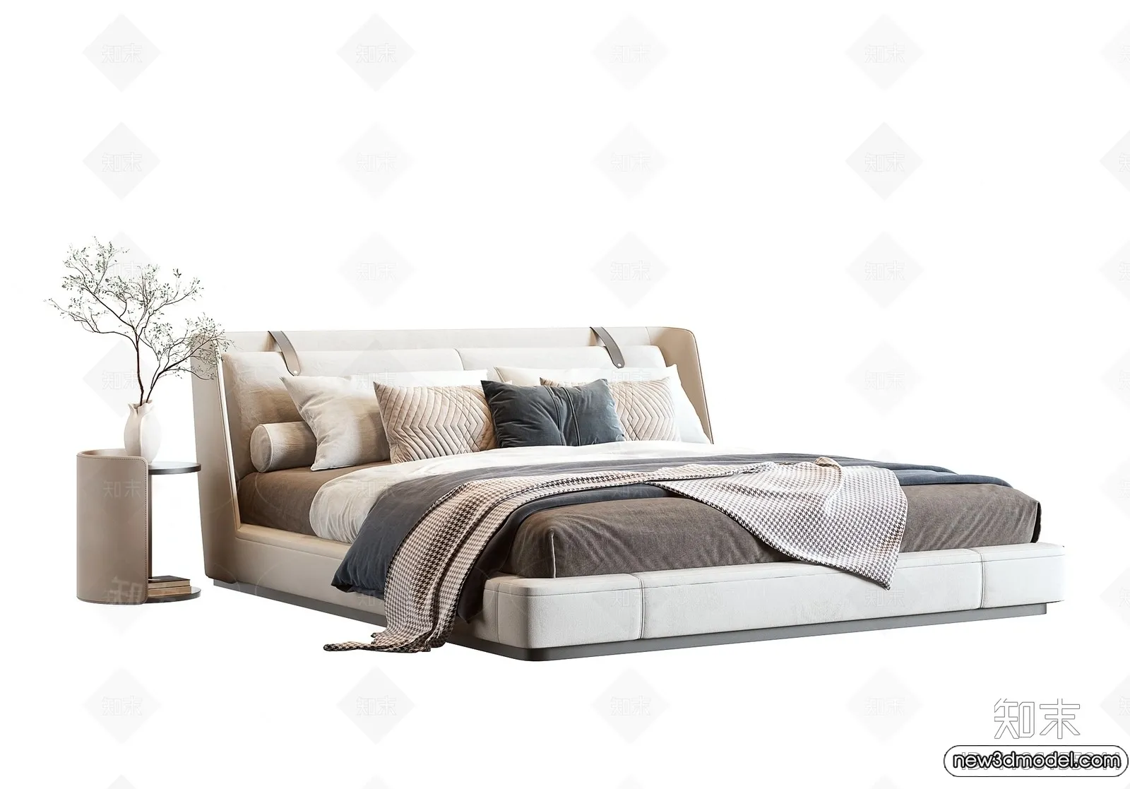 Bed 3D Models – 3D Furniture for Bedroom – 140