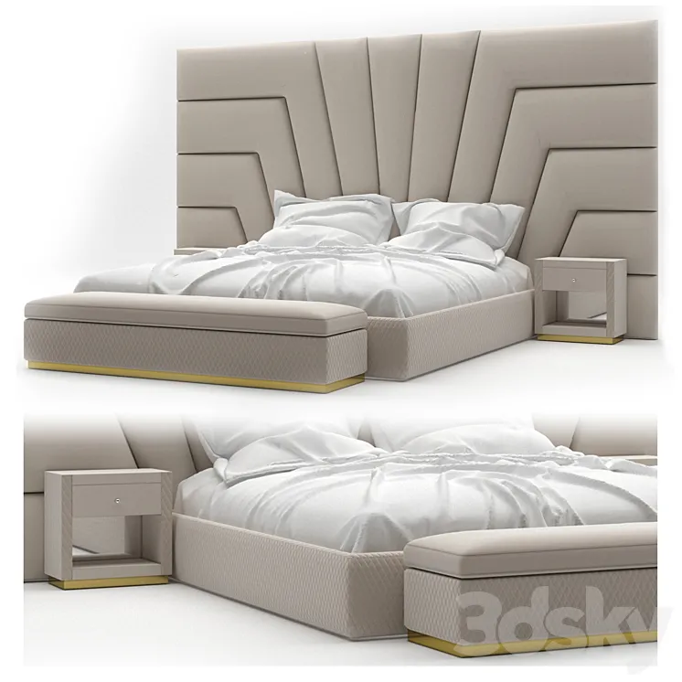 Bed 3DS Max