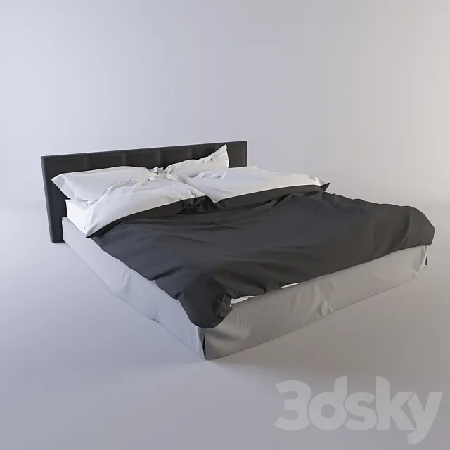 Bed 3ds Max