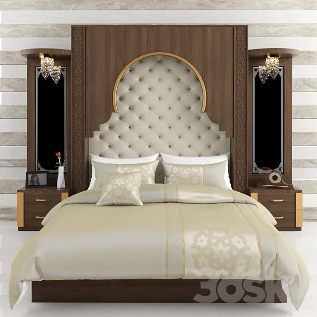 bed 3DS Max Model