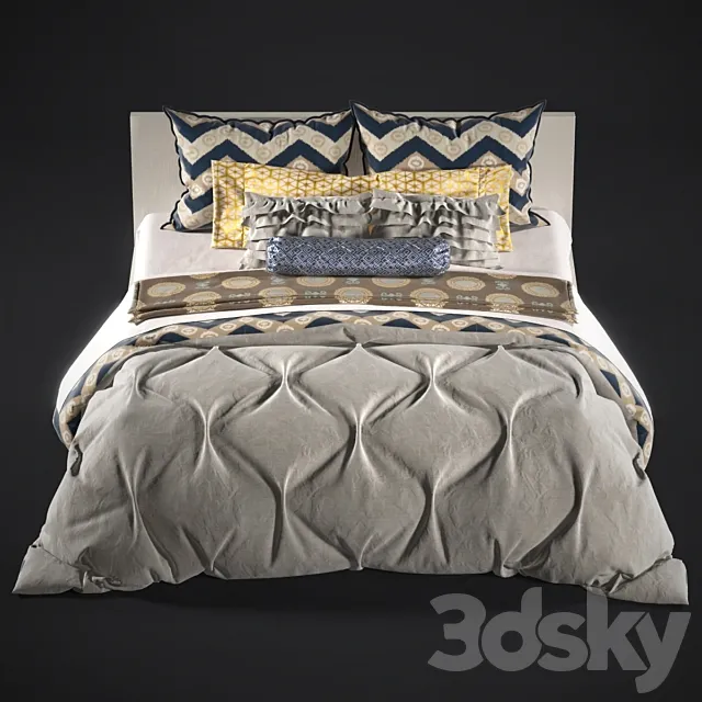 Bed 3DSMax File