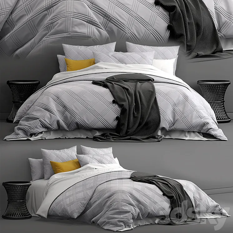 Bed adairs bed 3DS Max