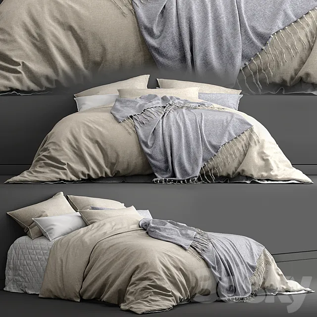 Bed adairs bed 3ds Max