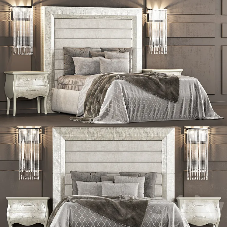Bed Adler DVhomecollection 3DS Max