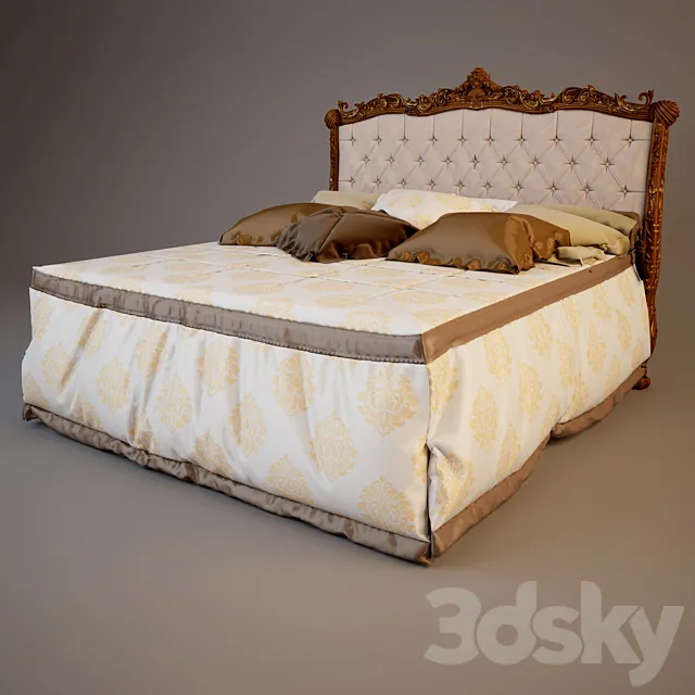 Bed Angelo Cappellini 3DSMax File