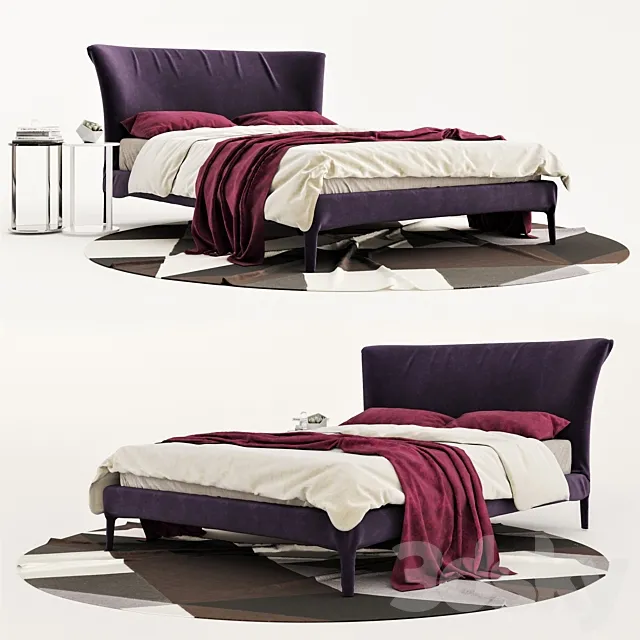 Bed B & B Italia Febo 3ds Max