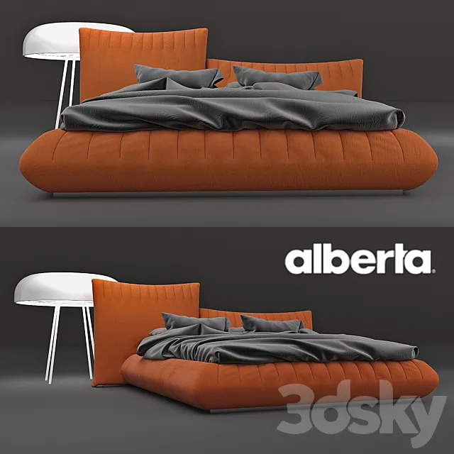 Bed Bellavita Letto Alberta Salotti 3ds Max