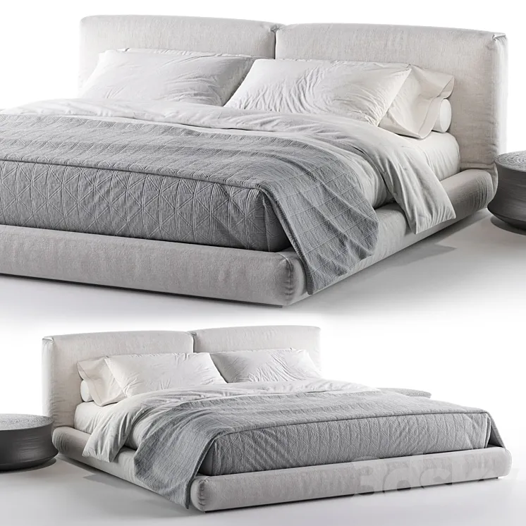 Bed Boca Lomo 3DS Max Model