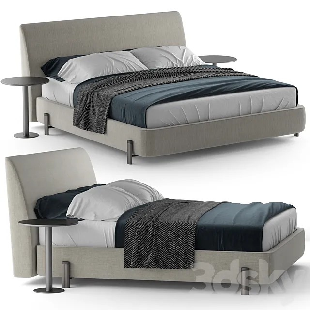 Bed Bodema NARA_002 3ds Max