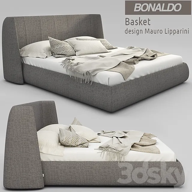 Bed BONALDO BASKET 3DSMax File