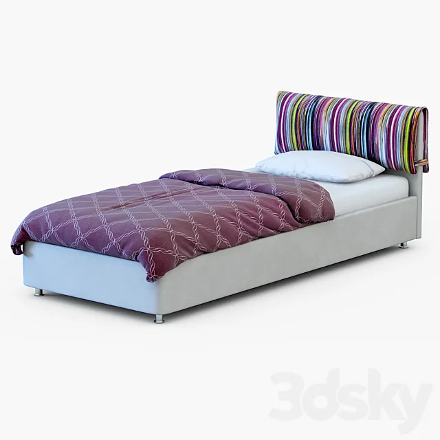 Bed Box Spring 3DS Max Model