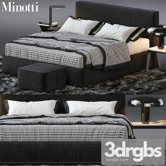 Bed by Minotti 3 3dsmax Download