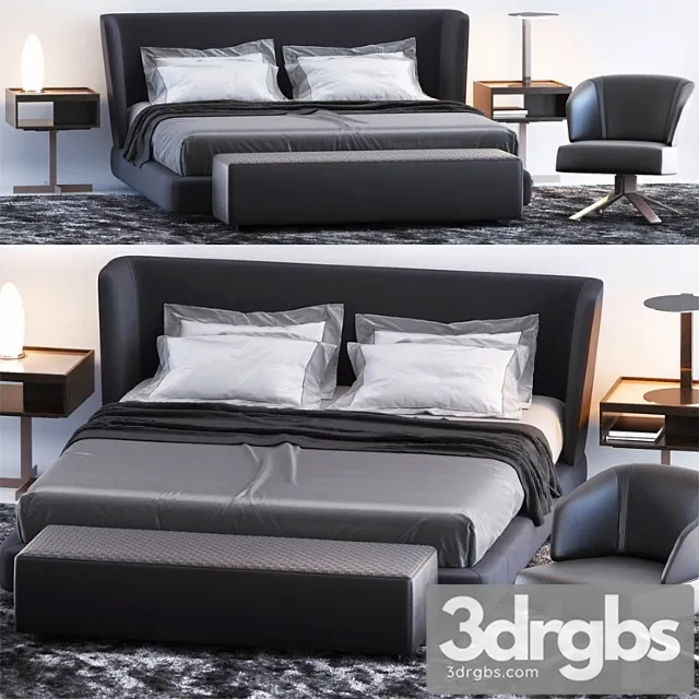 Bed by minotti 4 2 3dsmax Download
