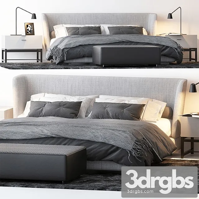 Bed by minotti 6 2 3dsmax Download