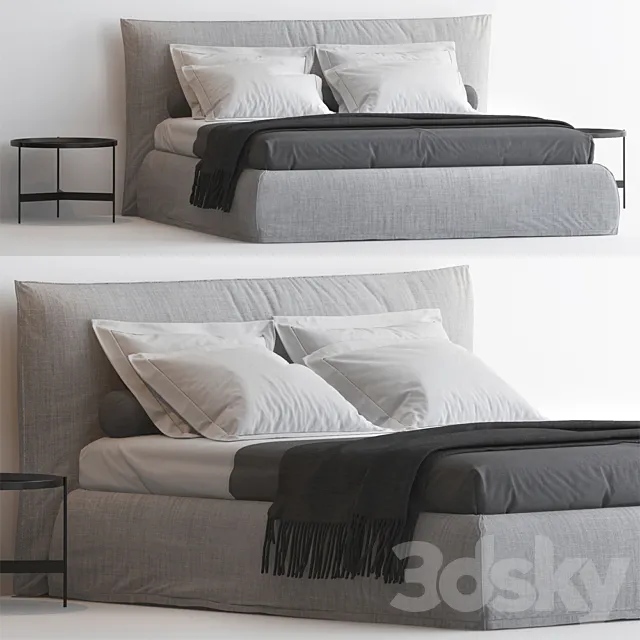 BED BY PIANCA 2 3ds Max