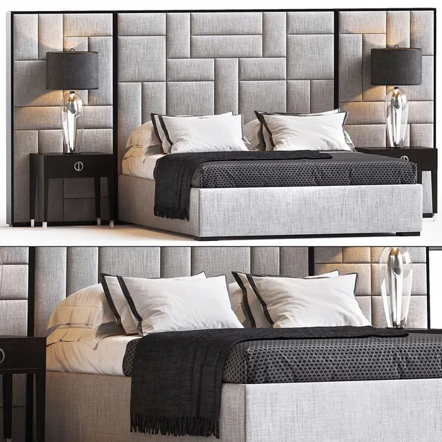 BED BY SOFA AND CHAIR COMPANY 12 3dsMax Model