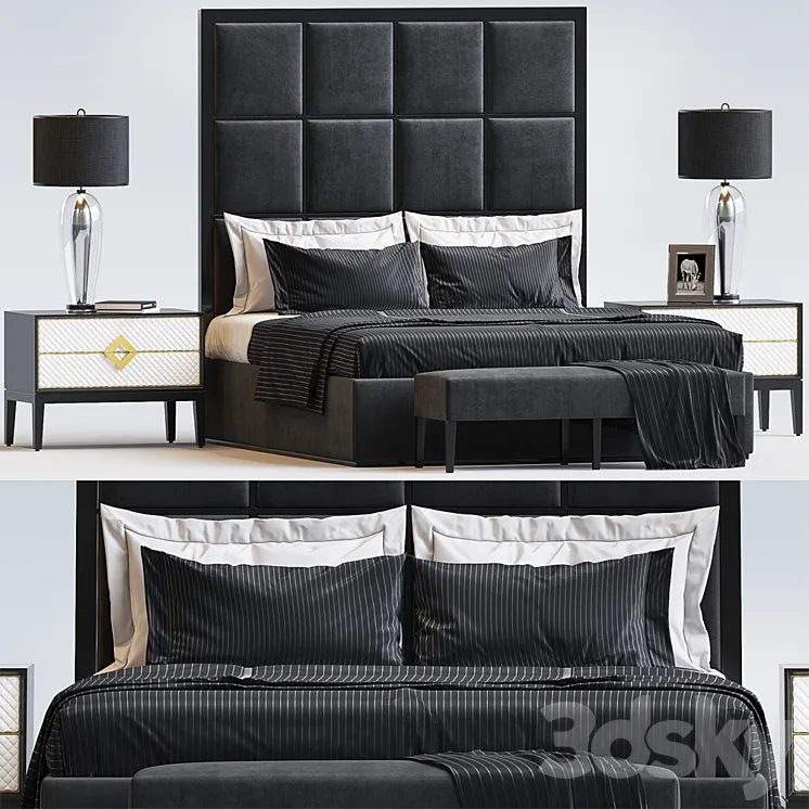 BED BY SOFA AND CHAIR COMPANY 18 3DS Max