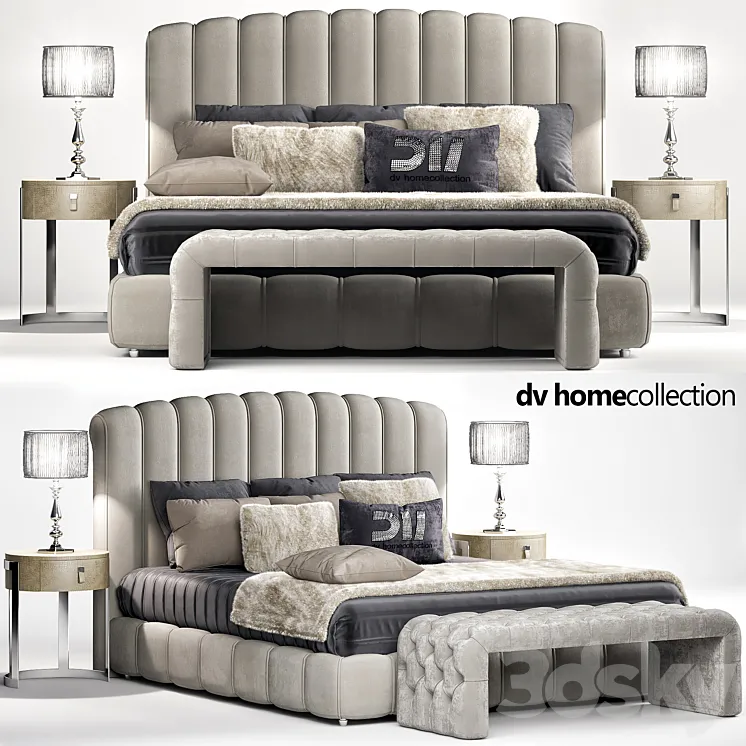 Bed Byron DVhomecollection 3DS Max