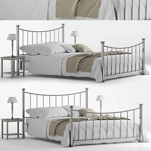 Bed Cantori ALAN 3ds Max