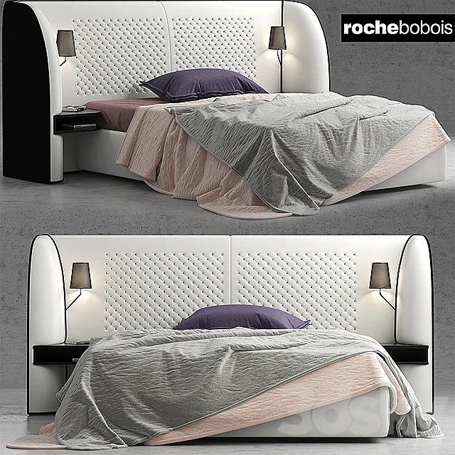 Bed cherche midi bed roche bobois 3DSMax File