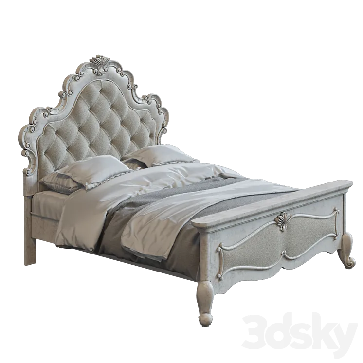 Bed classic 3DS Max