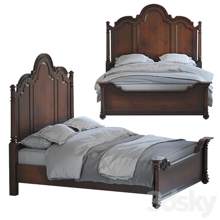 bed classic 3DS Max