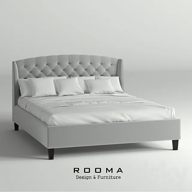 Bed Diaz Rooma Design 3ds Max
