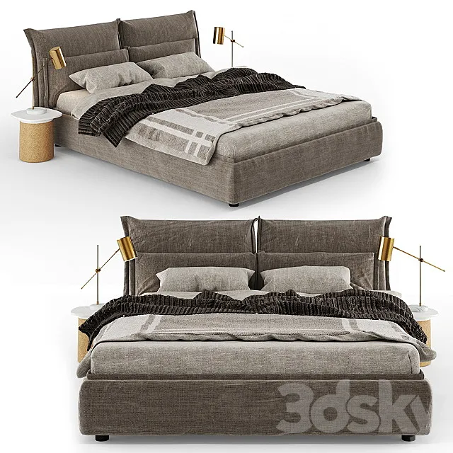 Bed Dorelan – Somnia 3ds Max