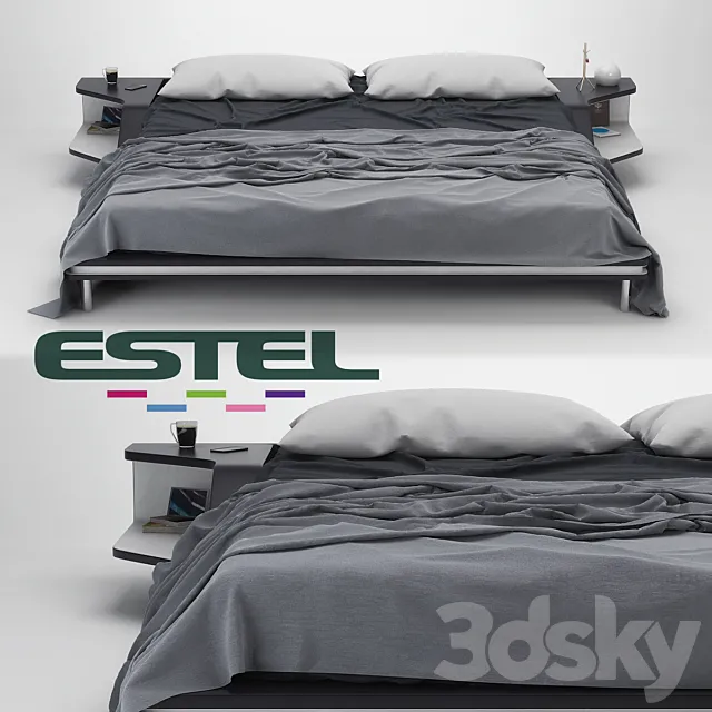 Bed Estel Ayrton 3DS Max Model