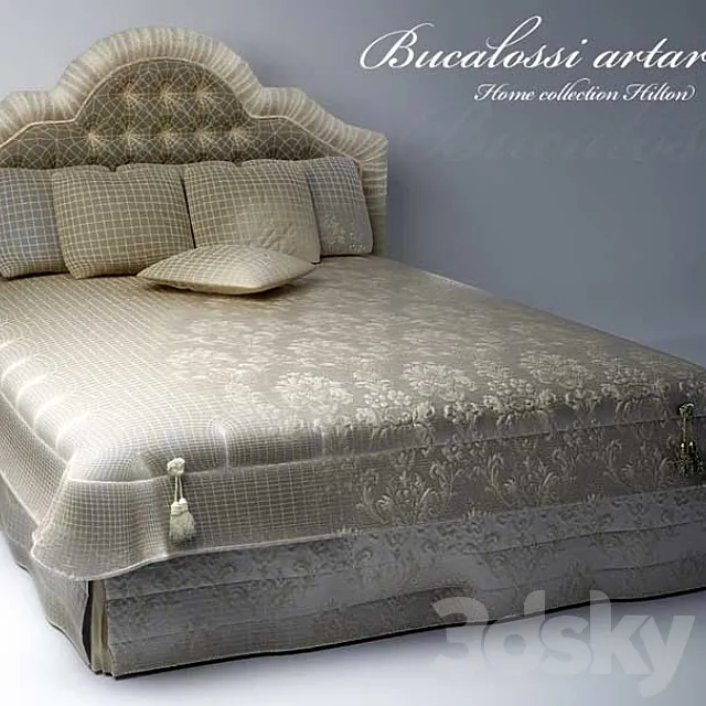 Bed factory Bukalossi 3dsMax Model