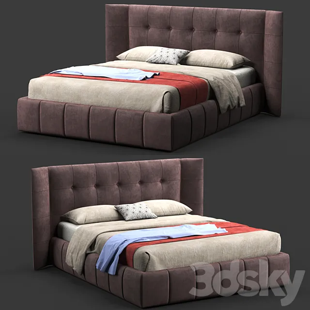 Bed Felis Foster 3ds Max