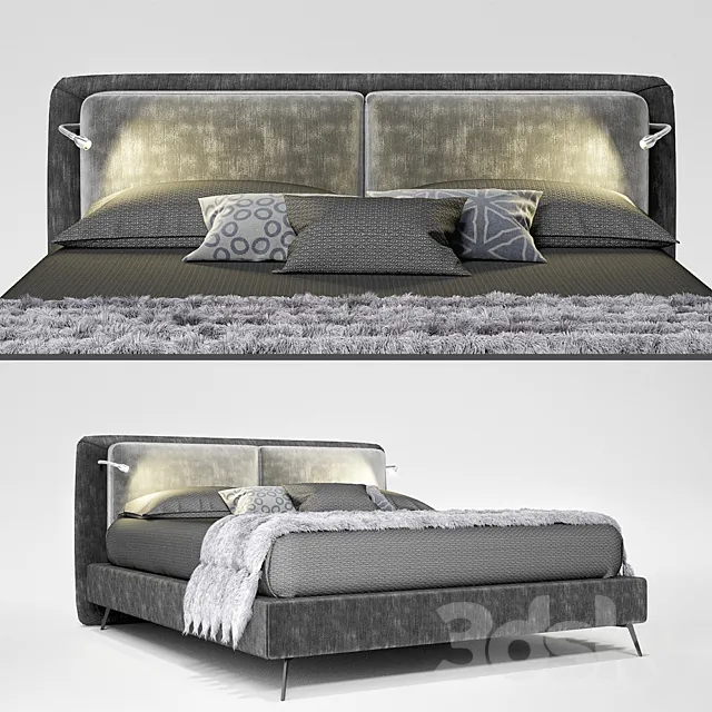 Bed Felistyle 2015 PENNY TOKYO 3DS Max Model