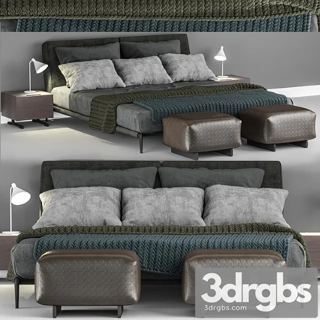 Bed flexform adda bed 3 3dsmax Download