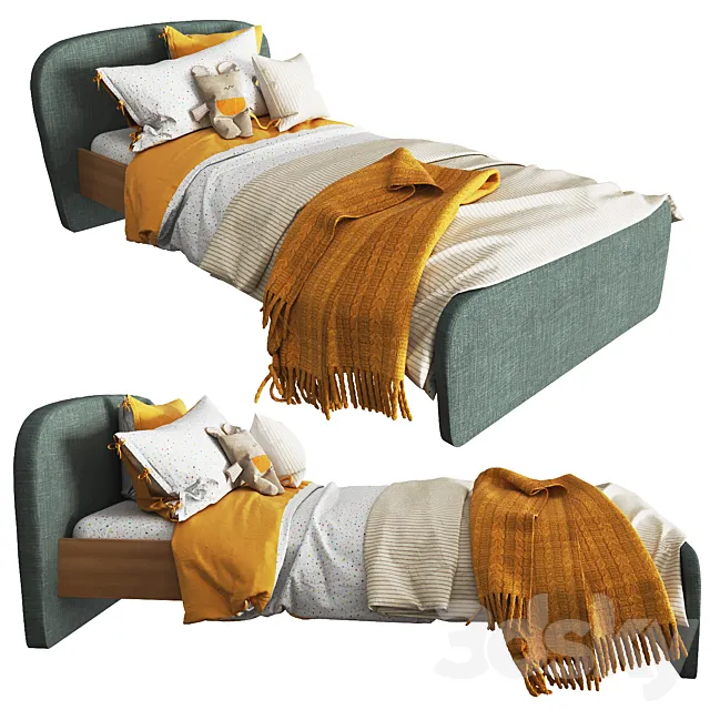 Bed for children Comète La Redoute 3ds Max