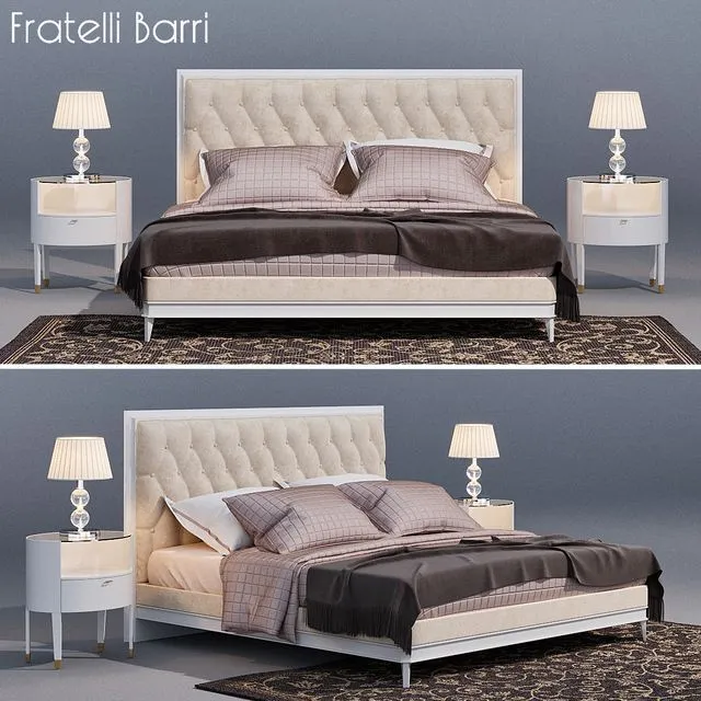 Bed Fratelli Barri Mestre 3dsMax Model
